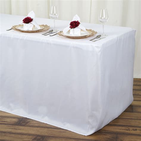 6 foot rectangle tablecloth|tablecloth for 6ft banquet table.